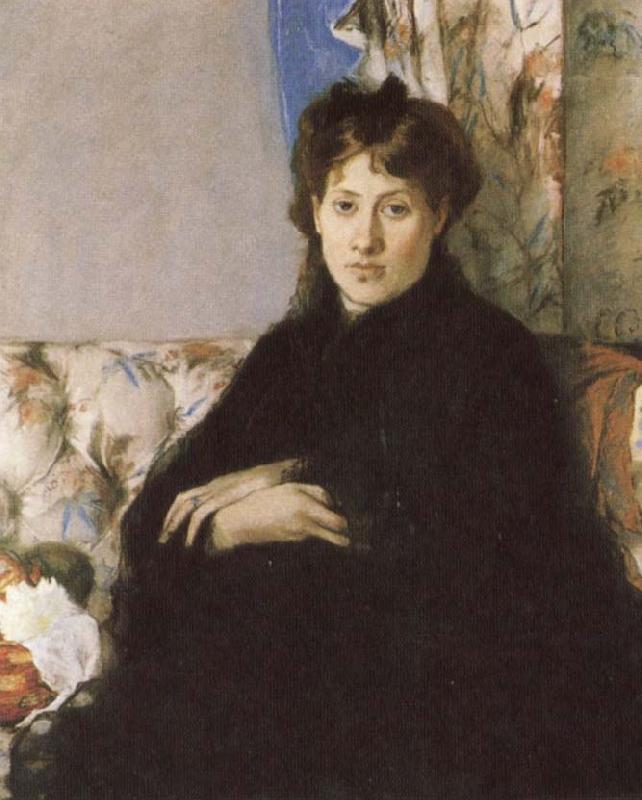 Berthe Morisot Portrait of Madme Pontillon